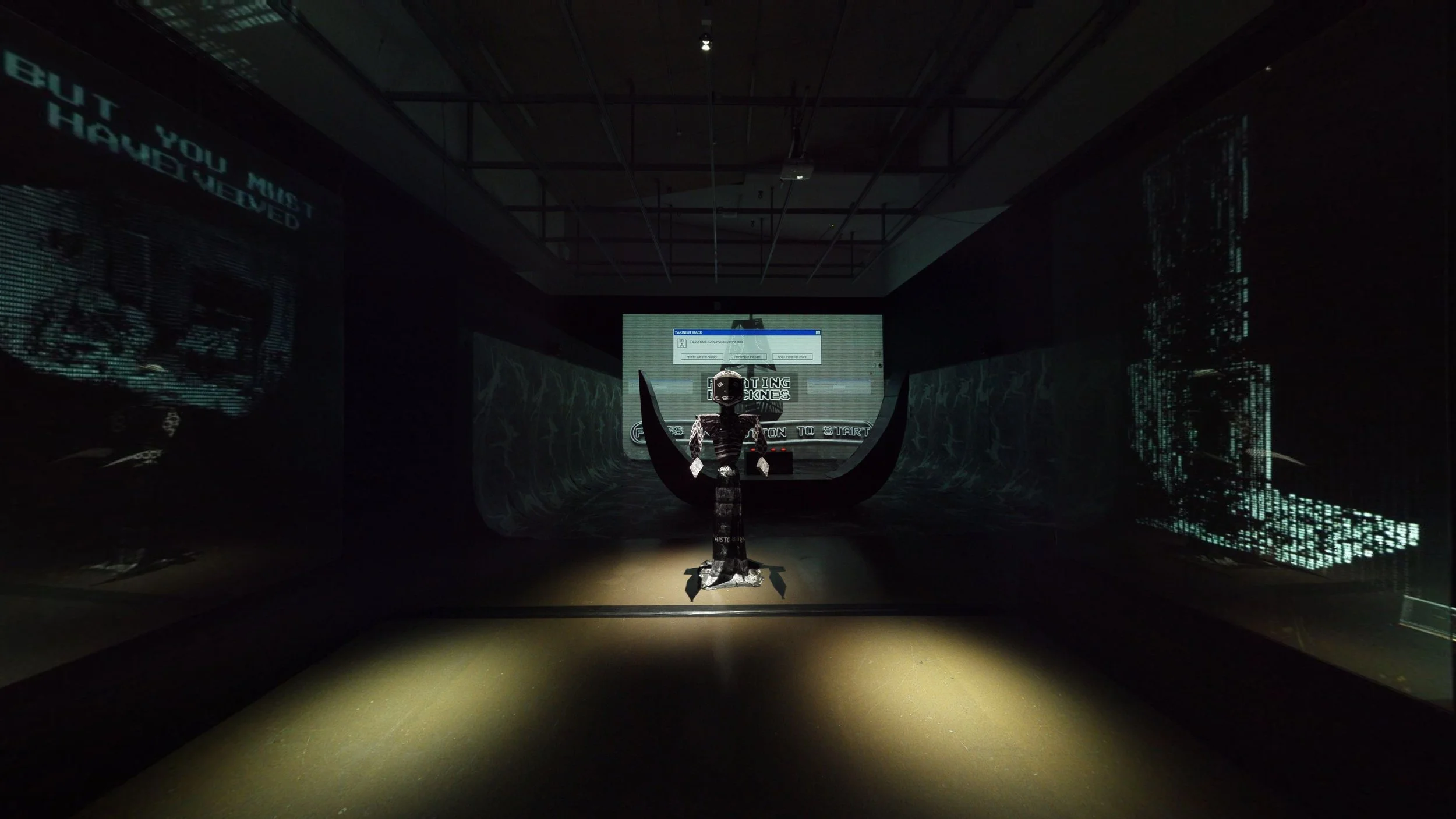 Danielle Brathwaite-Shirley’s Haunting Alongside Our Shadows Quad Gallery Installation View, Photo: V21 Artspace © The Artists, Courtesy: Quad Gallery