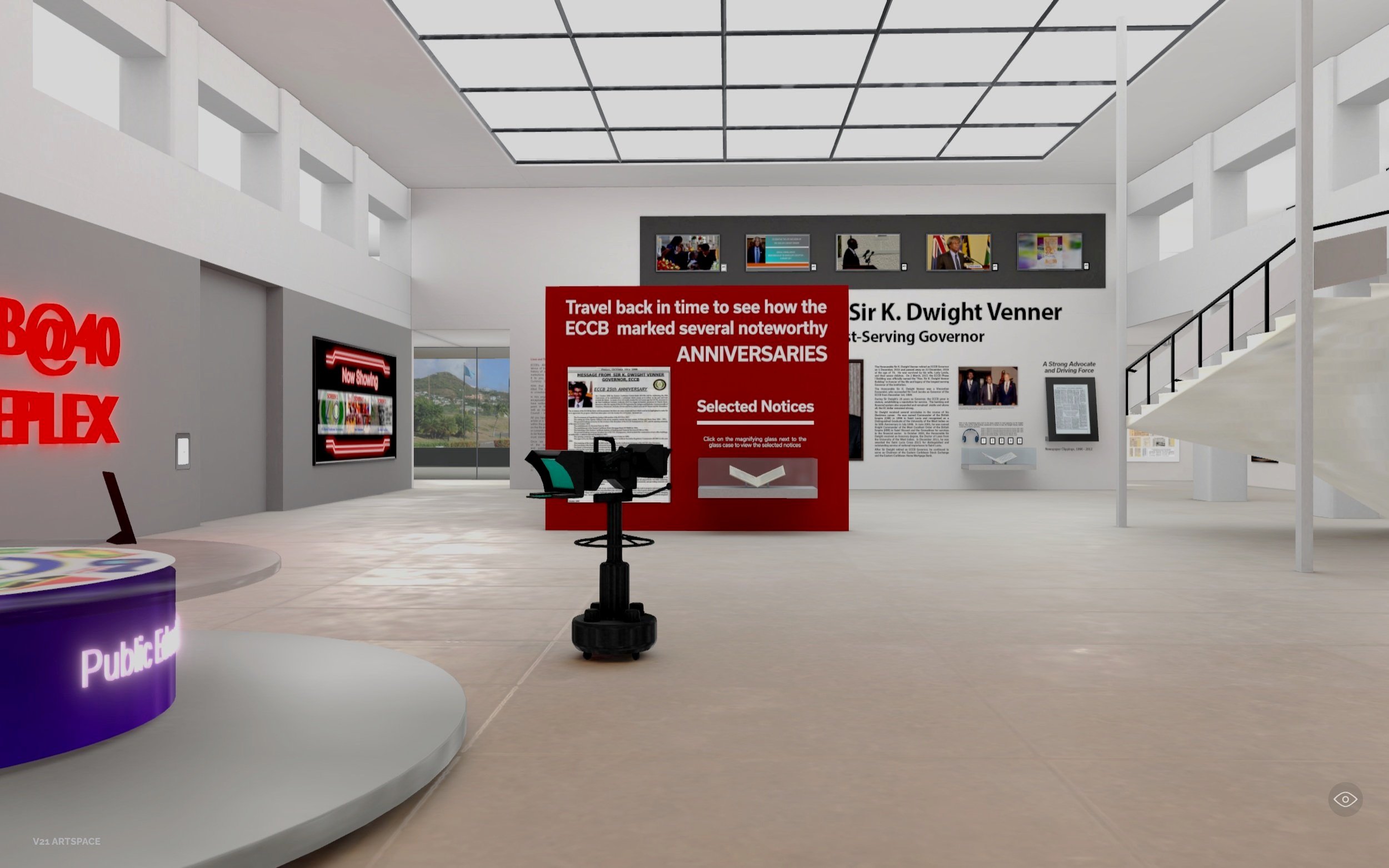 ECCB 40th Anniversary Exhibition