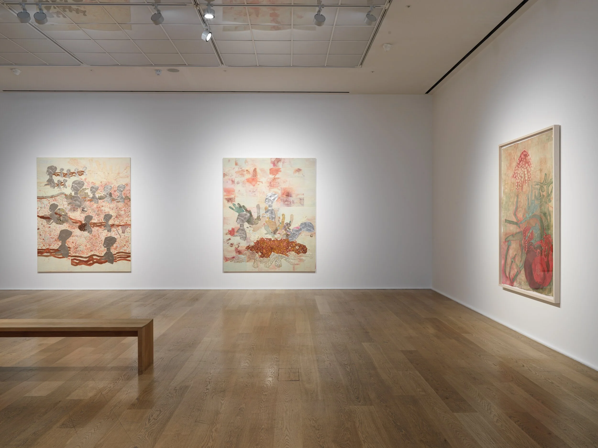 Ellen Gallagher: Ecstatic Draught of Fishes Hauser & Wirth London Installation View Photo: V21 Artspace Virtual Exhibition | Virtual Gallery