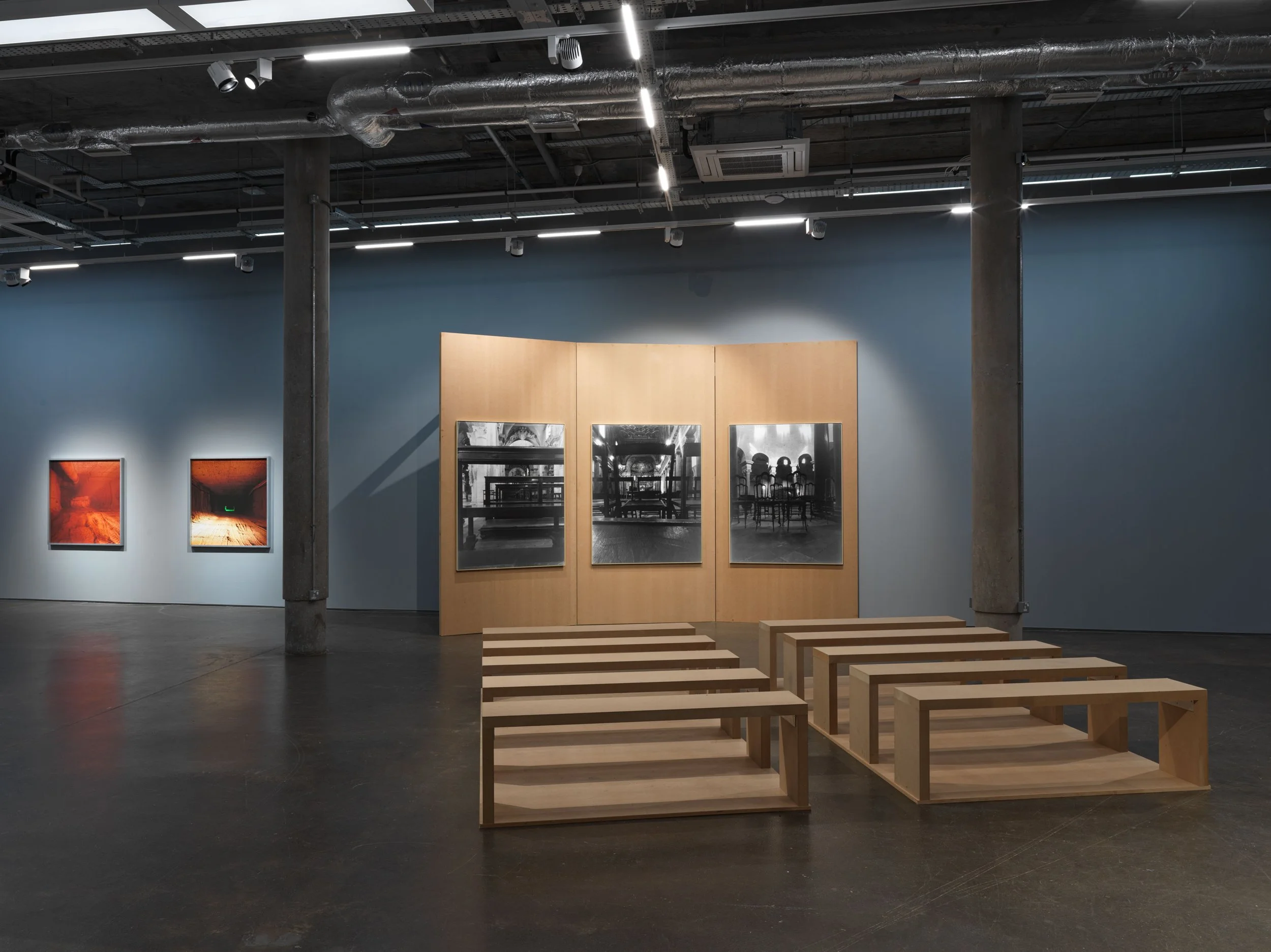 Fiona Crisp. Weighting Time Installation View, Photo: Joe Clark