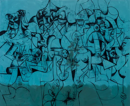 George Condo. Ideals of the Unfound Truth