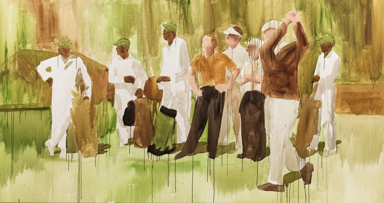 Henry Taylor Disappeared, but a tiger showed up, later