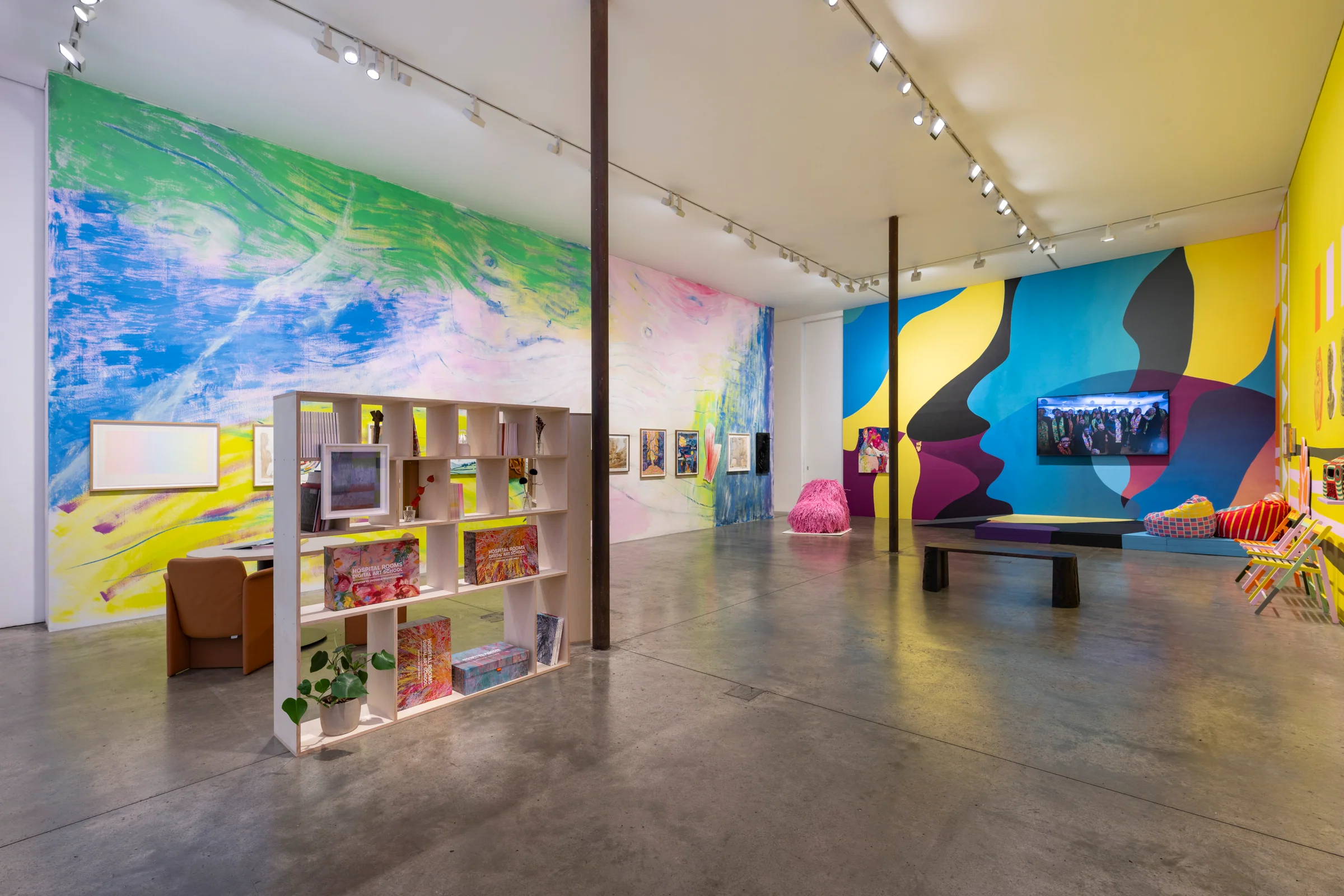 Hospital Rooms: Host / Guest at Victoria Miro. Installation view.