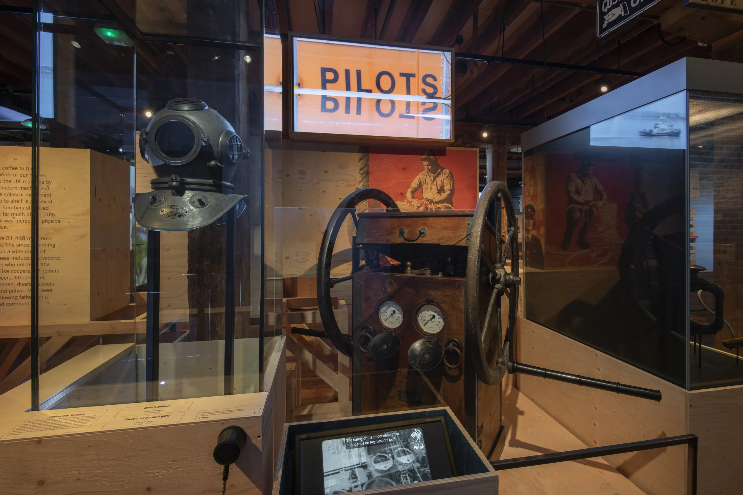 London: Port City Museum of London Docklands Installation View, Photo: John Chase