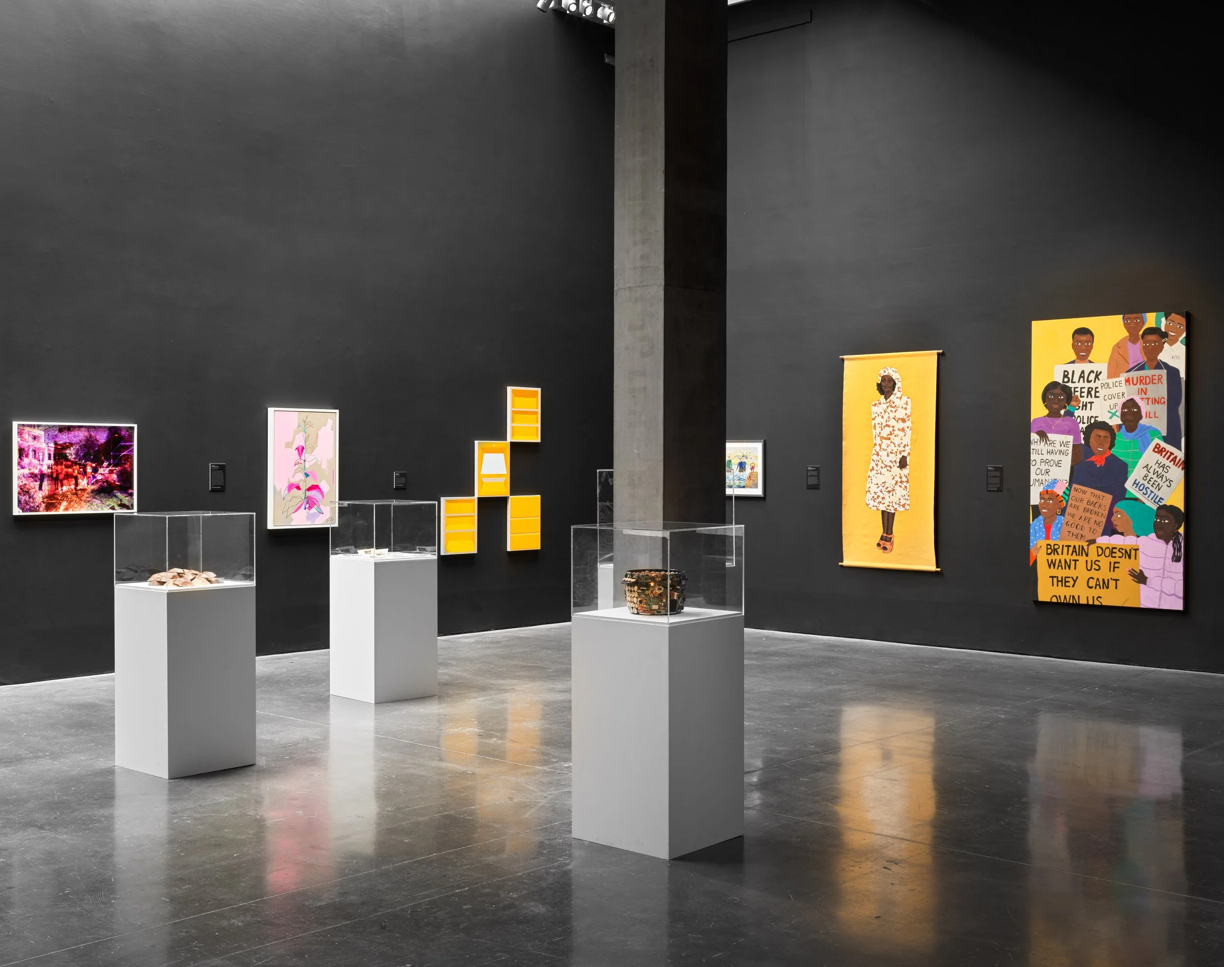 NAE Open 2022 New Art Exchange Installation View, Photo: V21 Artspace © The Artists, Courtesy: New Art Exchange