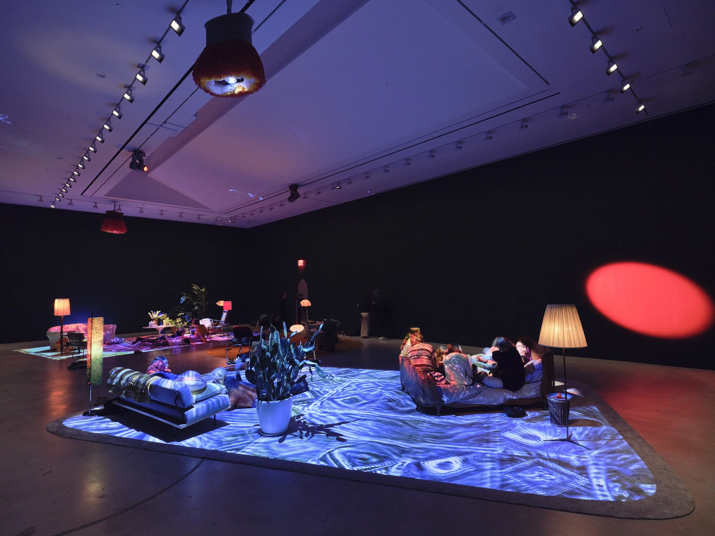 Pipilotti Rist. Prickling Goosebumps & A Humming Horizon Installation View, Photo: Thomas Barratt