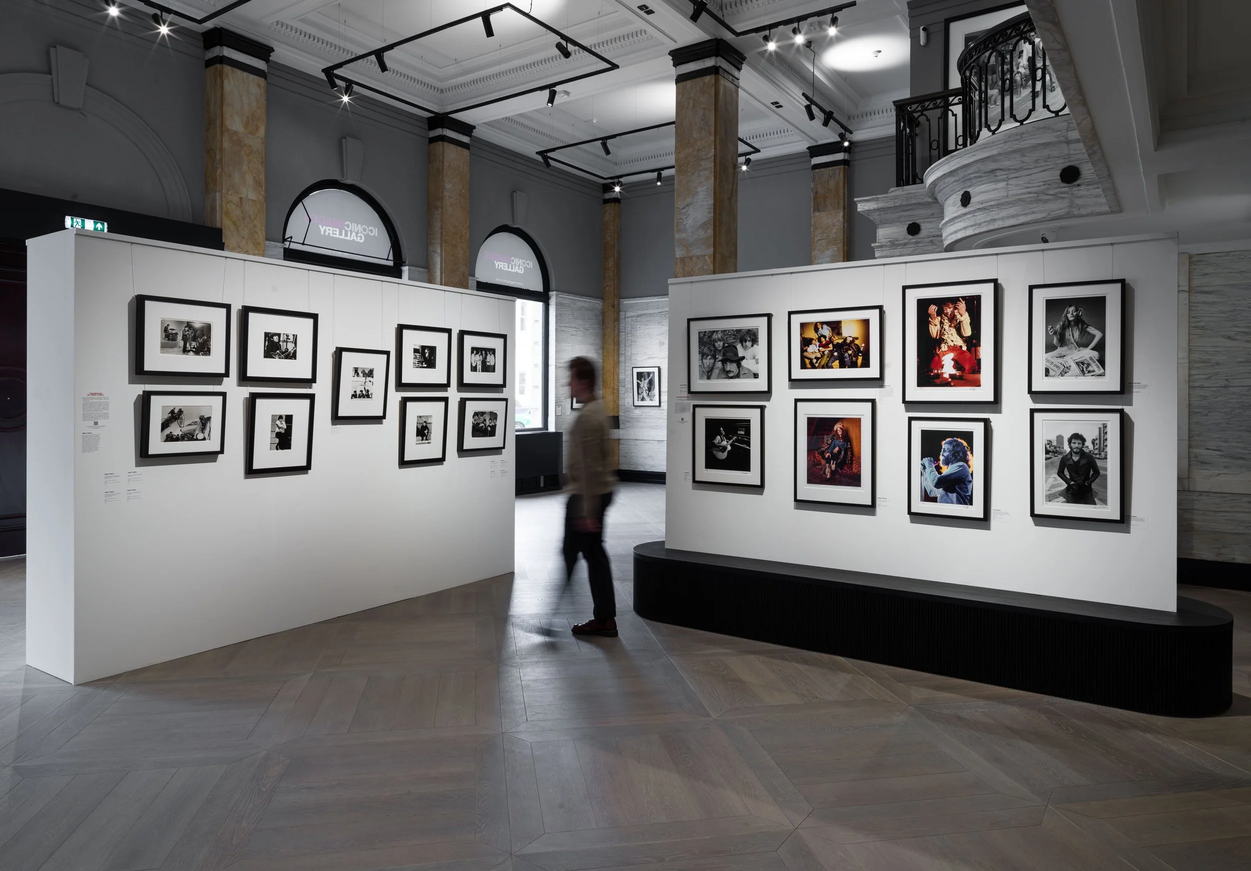"Roll Over, Beethoven" The Decade That Changed Rock and Roll Iconic Images Gallery Installation View, Photo: Joe Clark © V21 Artspace, Courtesy: The Photographers and Iconic Images