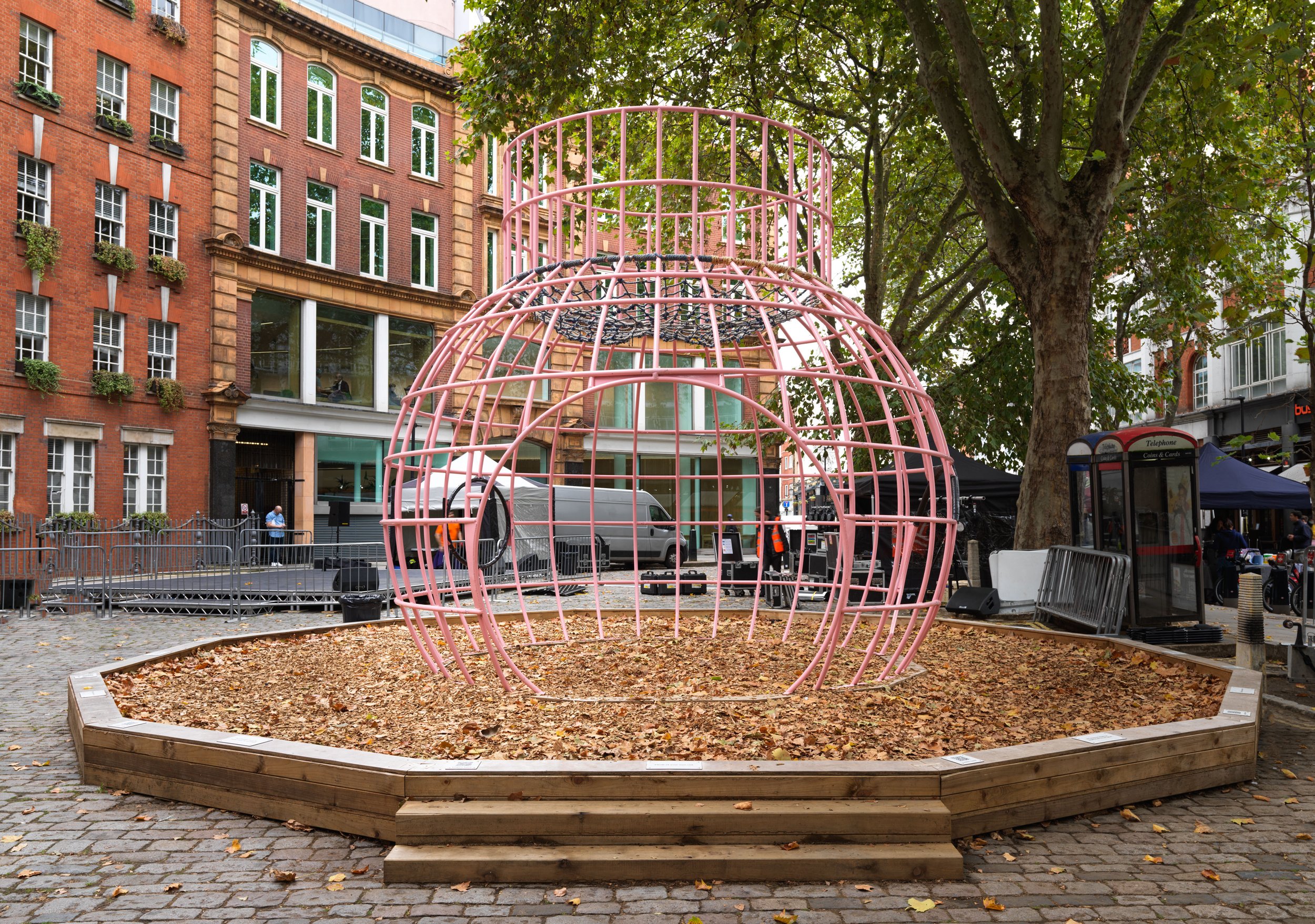 The Garden of Privatised Delights Building Centre Installation View, Photo: V21 Artspace © Unscence Architecture and The Artists, Courtesy: Building Centre