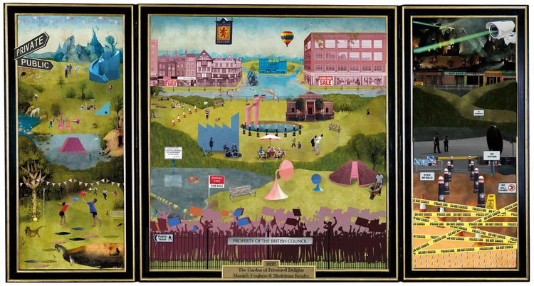 The Garden of Privatised Delights - British Pavilion 17th International Architecture Exhibition