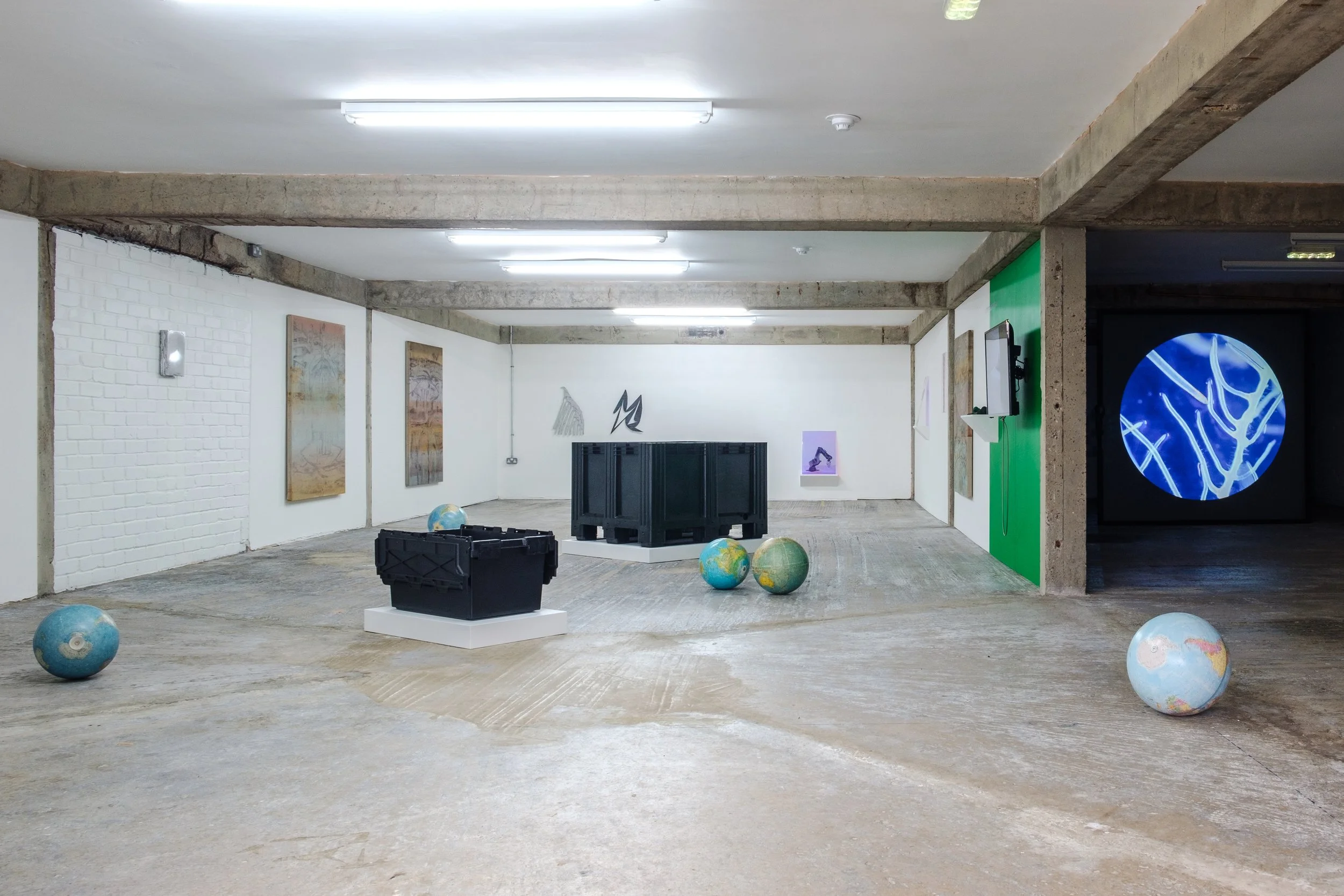Traces of a Cathode, S1 Artspace, Sheffield (2023) Curated by Joseph Cutts Installation View, Photo:  James Clarkson
