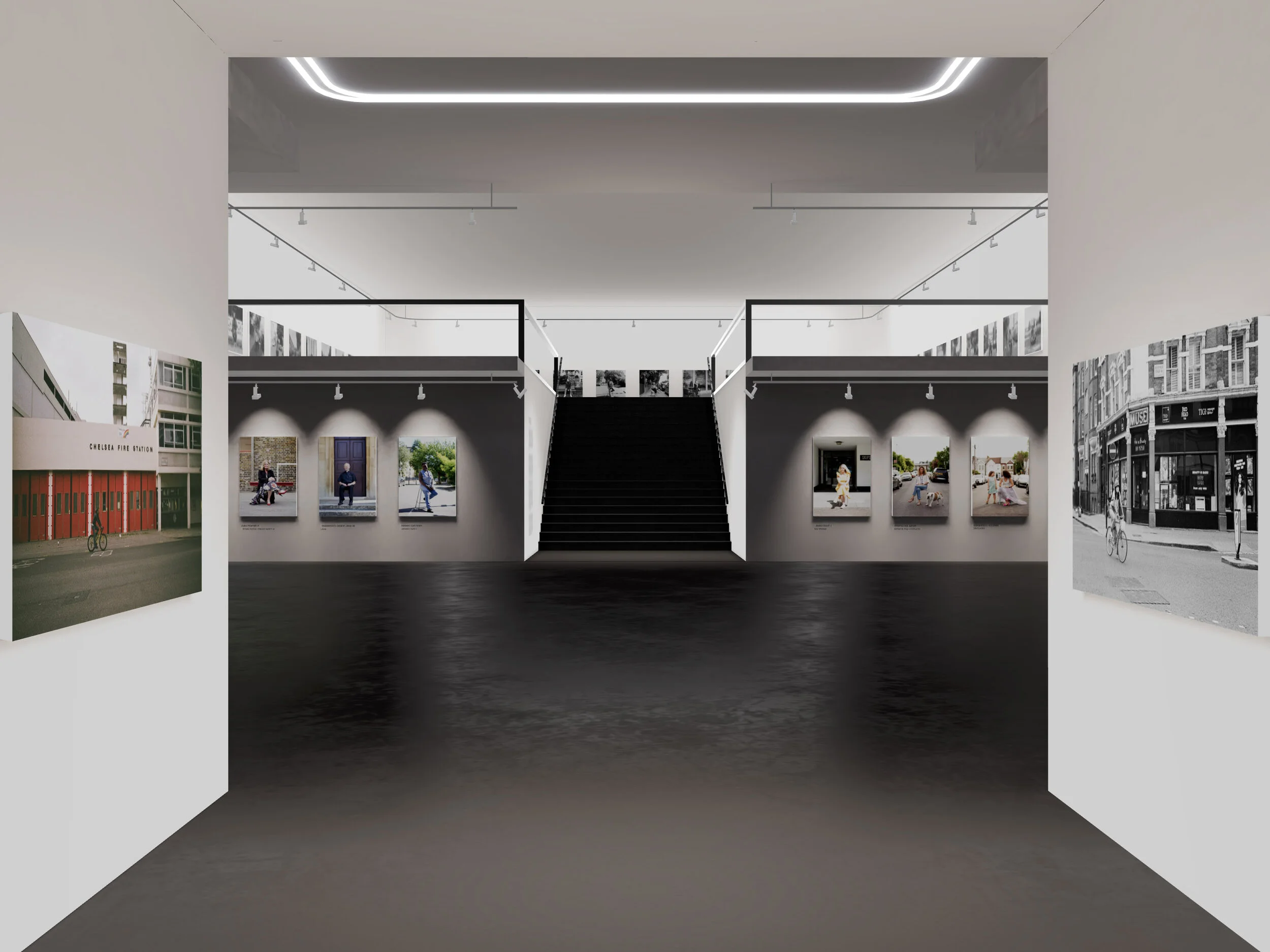 Yamam Nabeel. Waiting for Time Art Forward Virtual Gallery View, Photo: V21 Artspace © Yamam Nabeel Virtual Exhibition