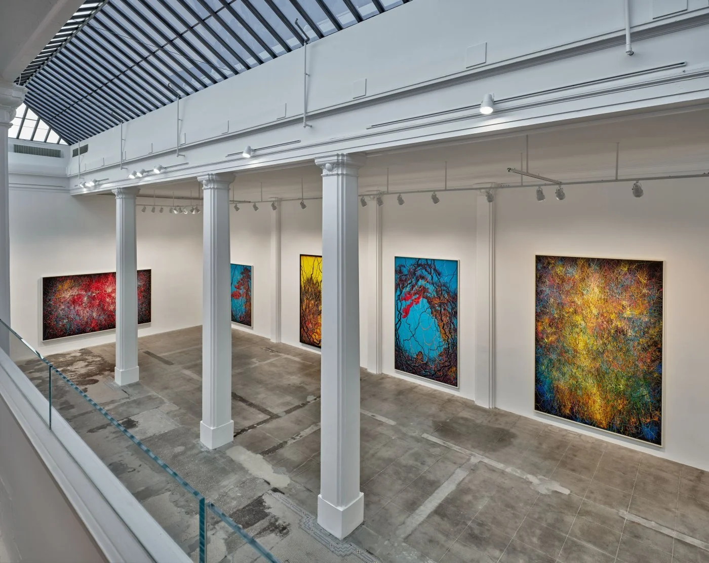 Zeng Fanzhi Hauser & Wirth Down Town Los Angeles Installation View, Photo: Keith Lublow Courtesy: Zeng Fanzhi and Hauser & Wirth